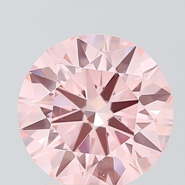 Ideal Loose Diamond - ROUND 2.77ct Fancy Vivid Pink VS1: Ideal Loose Diamond - ROUND 2.77ct Fancy Vivid Pink VS1 Source: This is a real non-mined Diamond that has been grown in a lab Shape: ROUND Carats: 2.77 Color: Fancy Vivid Pink Certification: IGI PLEAS