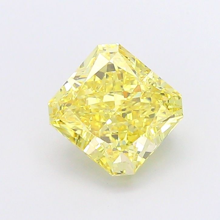 Loose Diamond - SQUARE RADIANT 3.03ct Fancy Vivid Yellow VS1: Loose Diamond - SQUARE RADIANT 3.03ct Fancy Vivid Yellow VS1 Source: This is a real non-mined Diamond that has been grown in a lab Shape: SQUARE RADIANT Carats: 3.03 Color: Fancy Vivid Yellow Certific