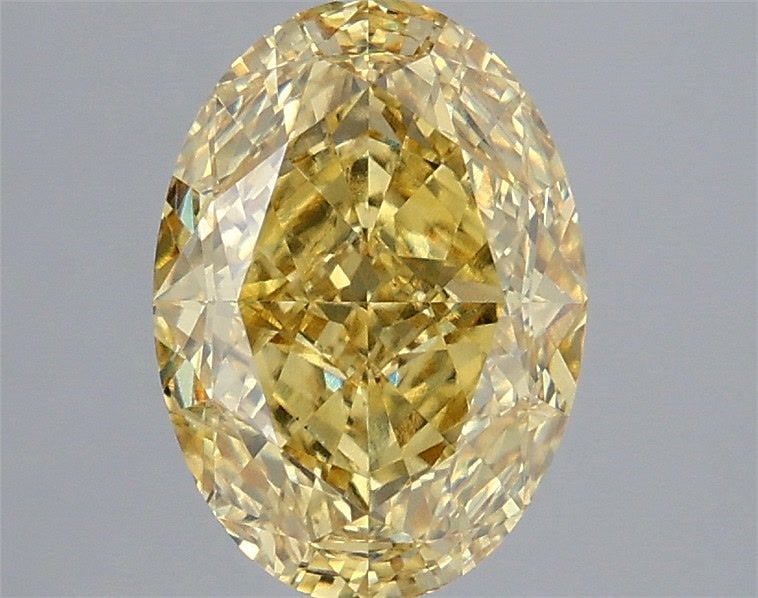 Loose Diamond - OVAL 3.6ct Fancy Intense Yellow VS1: Loose Diamond - OVAL 3.6ct Fancy Intense Yellow VS1 Source: This is a real non-mined Diamond that has been grown in a lab Shape: OVAL Carats: 3.6 Color: Fancy Intense Yellow Certification: IGI Video: