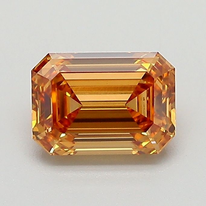 Loose Diamond - EMERALD 1.05ct Fancy Light Yellowish Brown VVS2: Loose Diamond - EMERALD 1.05ct Fancy Light Yellowish Brown VVS2 Source: This is a real non-mined Diamond that has been grown in a lab Shape: EMERALD Carats: 1.05 Color: Fancy Light Yellowish Brown Cer