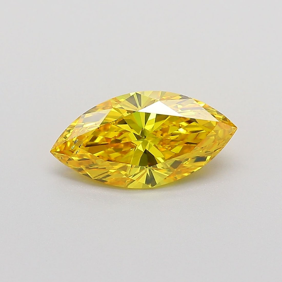 Loose Diamond - MARQUISE 1.47ct Fancy Vivid Yellow SI1 (1 of 1)