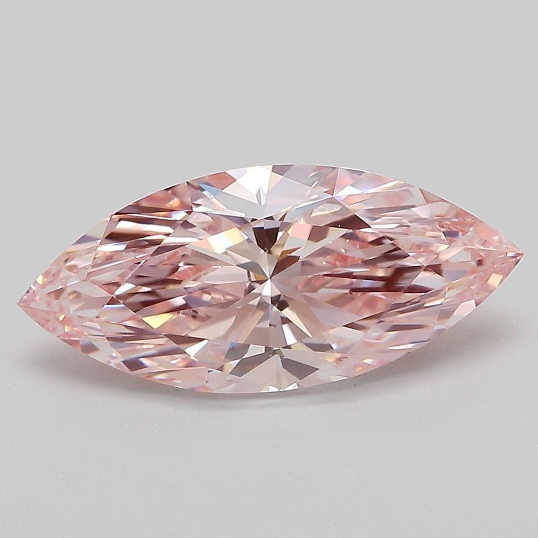 Loose Diamond - MARQUISE 2.94ct Fancy Intense Pink VS1: Loose Diamond - MARQUISE 2.94ct Fancy Intense Pink VS1 Source: This is a real non-mined Diamond that has been grown in a lab Shape: MARQUISE Carats: 2.94 Color: Fancy Intense Pink Certification: IGI V