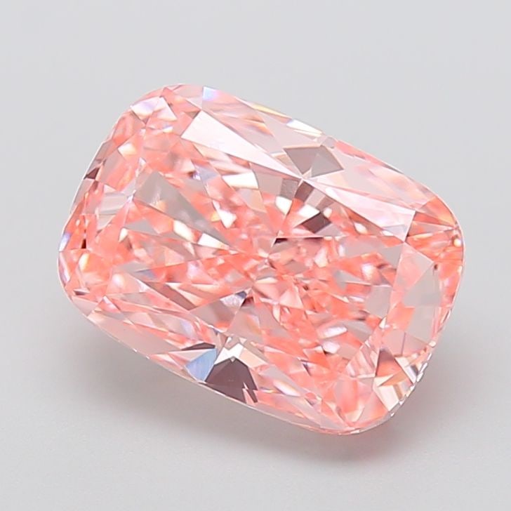 Loose Diamond - CUSHION MODIFIED 5.0ct Fancy Vivid Pink VVS2: Loose Diamond - CUSHION MODIFIED 5.0ct Fancy Vivid Pink VVS2 Source: This is a real non-mined Diamond that has been grown in a lab Shape: CUSHION MODIFIED Carats: 5.0 Color: Fancy Vivid Pink Certifica