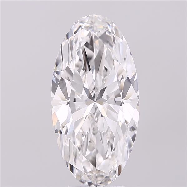 Loose Diamond - MOVAL 5.16ct F VVS2: Loose Diamond - MOVAL 5.16ct F VVS2 Source: This is a real non-mined Diamond that has been grown in a lab Shape: MOVAL Carats: 5.16 Color: F Clarity: VVS2 Certification: IGI Condition: Pre-Owned