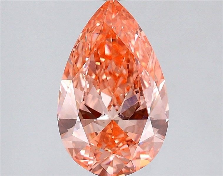 Loose Diamond - PEAR 1.56ct Fancy Vivid Pink VS1: Loose Diamond - PEAR 1.56ct Fancy Vivid Pink VS1 Source: This is a real non-mined Diamond that has been grown in a lab Shape: PEAR Carats: 1.56 Color: Fancy Vivid Pink Certification: IGI Video: