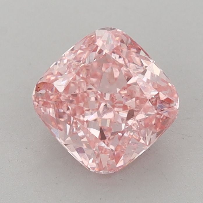 Loose Diamond - CUSHION BRILLIANT 1.28ct Fancy Vivid Pink VS2: Loose Diamond - CUSHION BRILLIANT 1.28ct Fancy Vivid Pink VS2 Source: This is a real non-mined Diamond that has been grown in a lab Shape: CUSHION BRILLIANT Carats: 1.28 Color: Fancy Vivid Pink Certif