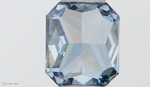 Loose Diamond - RADIANT 0.33ct Fancy Vivid Blue VS2: Loose Diamond - RADIANT 0.33ct Fancy Vivid Blue VS2 Source: This is a real non-mined Diamond that has been grown in a lab Shape: RADIANT Carats: 0.33 Color: Fancy Vivid Blue Certification: IGI Video: