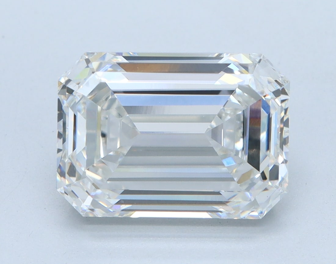 Loose Diamond - EMERALD 4.04ct E VVS1: Loose Diamond - EMERALD 4.04ct E VVS1 Source: This is a real non-mined Diamond that has been grown in a lab Shape: EMERALD Carats: 4.04 Color: E Clarity: VVS1 Certification: IGI Condition: Pre-Owned P