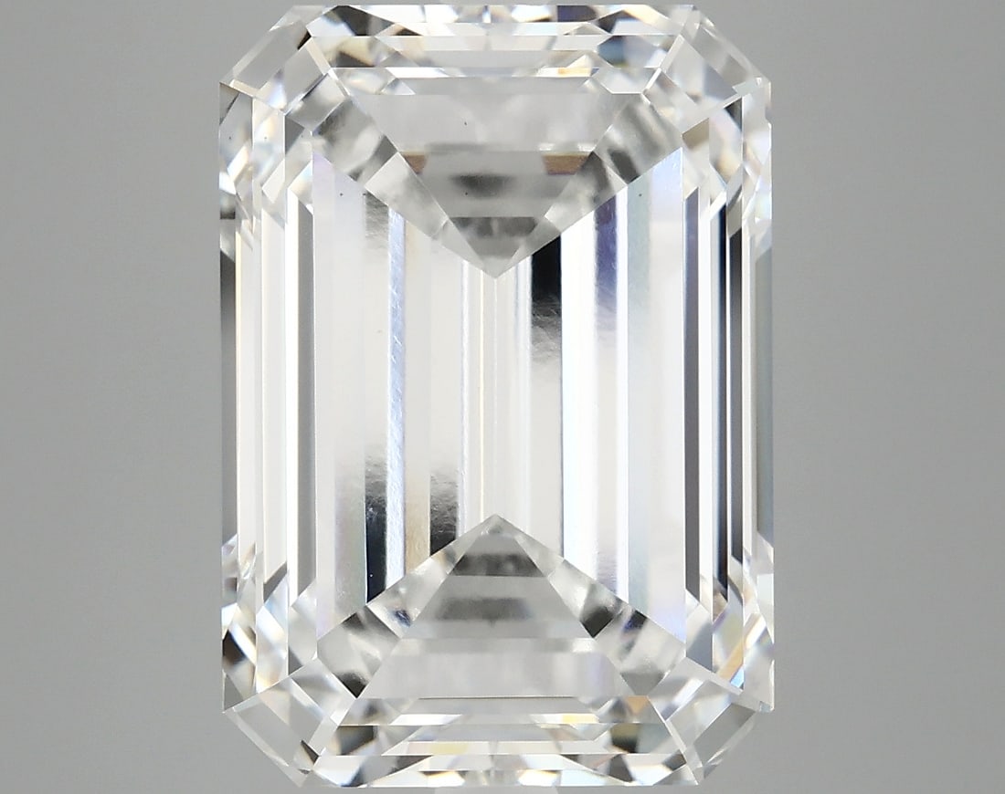 Loose Diamond - EMERALD 10.41ct E VVS2: Loose Diamond - EMERALD 10.41ct E VVS2 Source: This is a real non-mined Diamond that has been grown in a lab Shape: EMERALD Carats: 10.41 Color: E Clarity: VVS2 Certification: IGI Condition: Pre-Owned