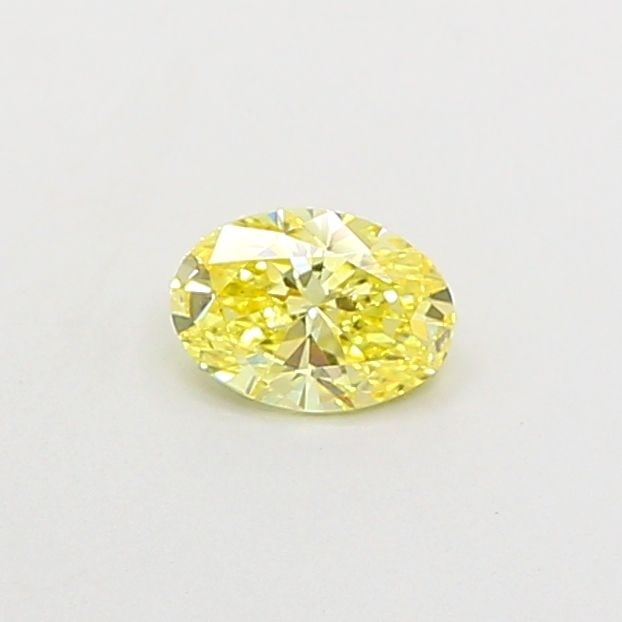 Loose Diamond - OVAL 0.47ct Fancy Intense Yellow VS1: Loose Diamond - OVAL 0.47ct Fancy Intense Yellow VS1 Source: This is a real non-mined Diamond that has been grown in a lab Shape: OVAL Carats: 0.47 Color: Fancy Intense Yellow Certification: IGI Video