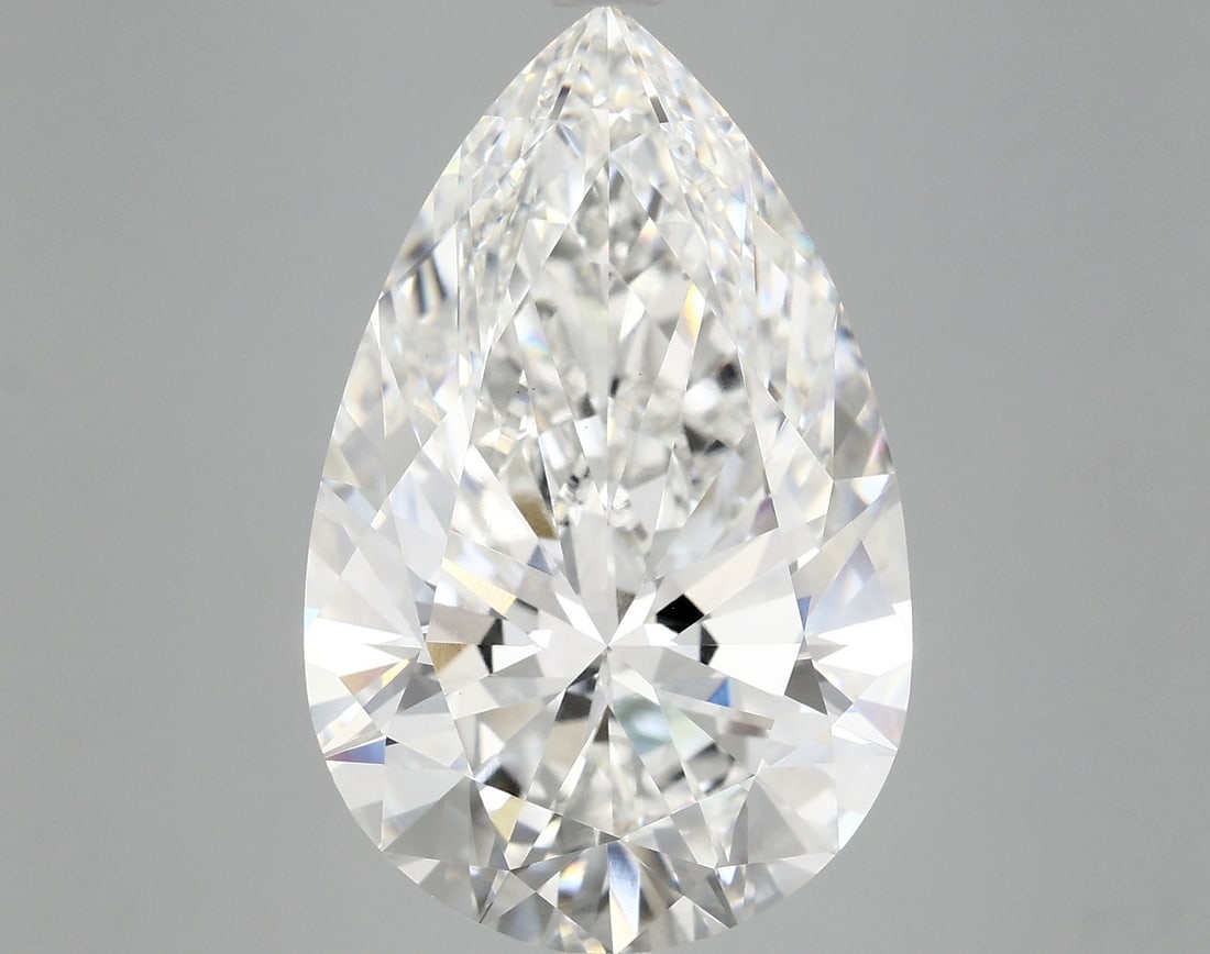 Loose Diamond - PEAR 9.39ct F VS1: Loose Diamond - PEAR 9.39ct F VS1 Source: This is a real non-mined Diamond that has been grown in a lab Shape: PEAR Carats: 9.39 Color: F Clarity: VS1 Certification: IGI Condition: Pre-Owned PLEASE NO