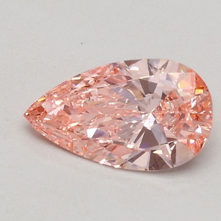 Loose Diamond - PEAR 0.48ct Fancy Vivid Pink VS1: Loose Diamond - PEAR 0.48ct Fancy Vivid Pink VS1 Source: This is a real non-mined Diamond that has been grown in a lab Shape: PEAR Carats: 0.48 Color: Fancy Vivid Pink Certification: IGI Video: