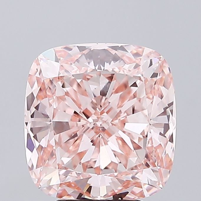 Loose Diamond - CUSHION MODIFIED 5.01ct Fancy Intense Pink VS1: Loose Diamond - CUSHION MODIFIED 5.01ct Fancy Intense Pink VS1 Source: This is a real non-mined Diamond that has been grown in a lab Shape: CUSHION MODIFIED Carats: 5.01 Color: Fancy Intense Pink Cert