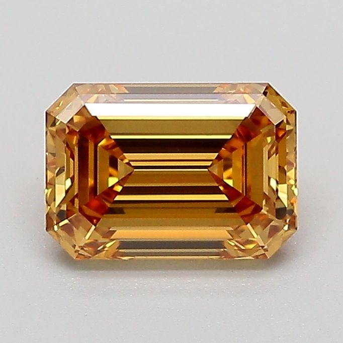 Loose Diamond - EMERALD 1.11ct Fancy Light Yellowish Brown VVS1: Loose Diamond - EMERALD 1.11ct Fancy Light Yellowish Brown VVS1 Source: This is a real non-mined Diamond that has been grown in a lab Shape: EMERALD Carats: 1.11 Color: Fancy Light Yellowish Brown Cer