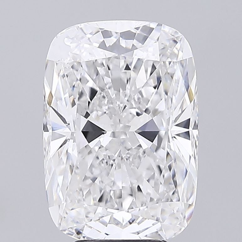 Loose Diamond - CUSHION MODIFIED 5.27ct E VVS2: Loose Diamond - CUSHION MODIFIED 5.27ct E VVS2 Source: This is a real non-mined Diamond that has been grown in a lab Shape: CUSHION MODIFIED Carats: 5.27 Color: E Clarity: VVS2 Certification: IGI Vide