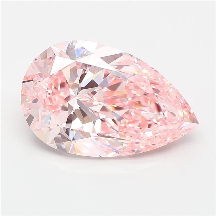 Loose Diamond - PEAR 6.01ct Fancy Vivid Pink VVS2: Loose Diamond - PEAR 6.01ct Fancy Vivid Pink VVS2 Source: This is a real non-mined Diamond that has been grown in a lab Shape: PEAR Carats: 6.01 Color: Fancy Vivid Pink Certification: IGI Video: