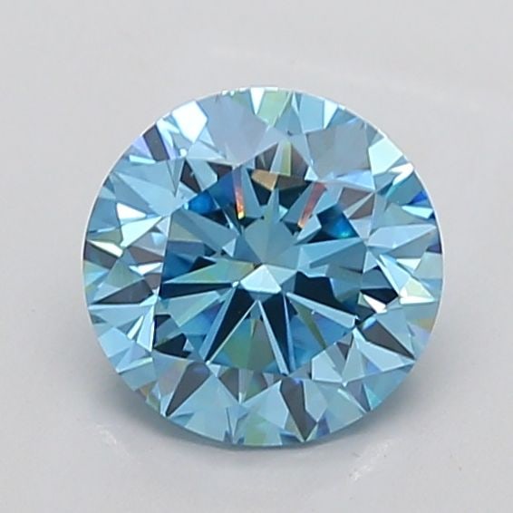 Loose Diamond - ROUND 2.54ct Fancy Vivid Blue VS2: Loose Diamond - ROUND 2.54ct Fancy Vivid Blue VS2 Source: This is a real non-mined Diamond that has been grown in a lab Shape: ROUND Carats: 2.54 Color: Fancy Vivid Blue Certification: IGI Video: