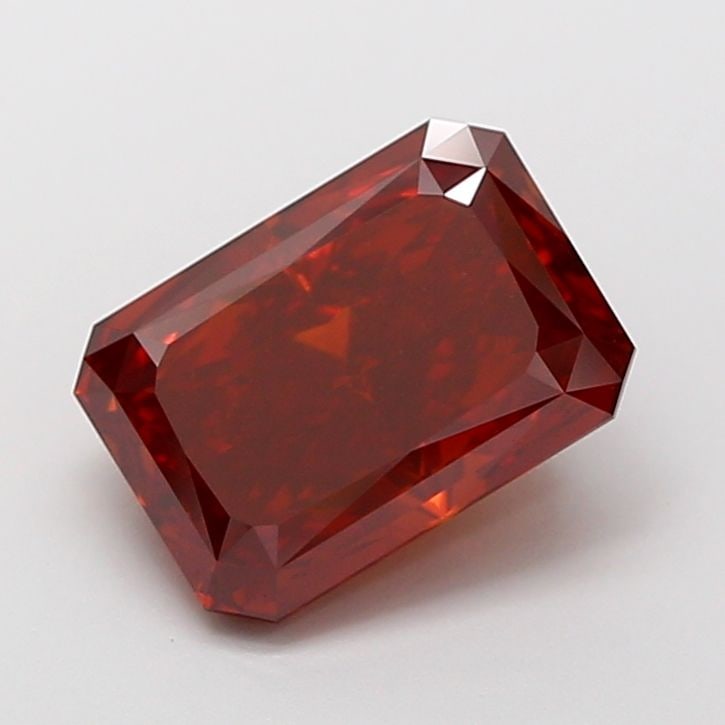 Loose Diamond - RADIANT 3.04ct Fancy Vivid Red VS1 (1 of 1)