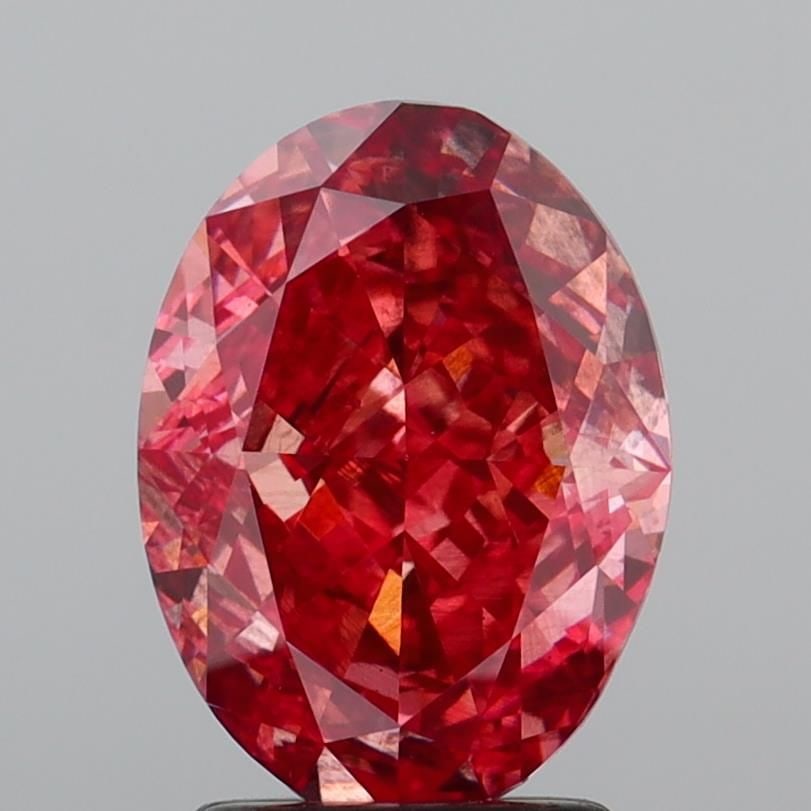 Loose Diamond - OVAL 3.02ct Fancy Vivid Pink SI1: Loose Diamond - OVAL 3.02ct Fancy Vivid Pink SI1 Source: This is a real non-mined Diamond that has been grown in a lab Shape: OVAL Carats: 3.02 Color: Fancy Vivid Pink Certification: IGI Video: