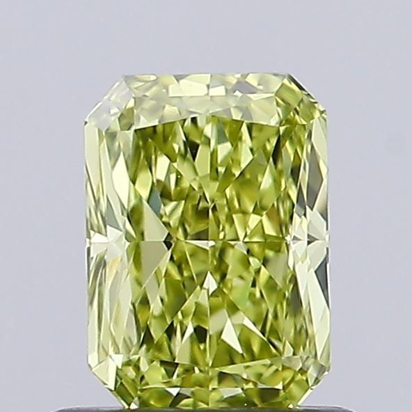 Loose Diamond - RADIANT 0.81ct Fancy Intense Yellow VVS1: Loose Diamond - RADIANT 0.81ct Fancy Intense Yellow VVS1 Source: This is a real non-mined Diamond that has been grown in a lab Shape: RADIANT Carats: 0.81 Color: Fancy Intense Yellow Certification: IG