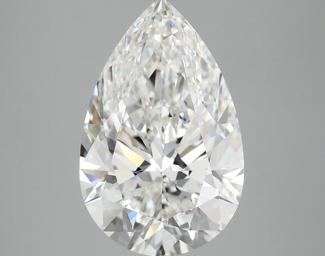 Loose Diamond - PEAR 4.04ct F VVS2: Loose Diamond - PEAR 4.04ct F VVS2 Source: This is a real non-mined Diamond that has been grown in a lab Shape: PEAR Carats: 4.04 Color: F Clarity: VVS2 Certification: IGI Video:
