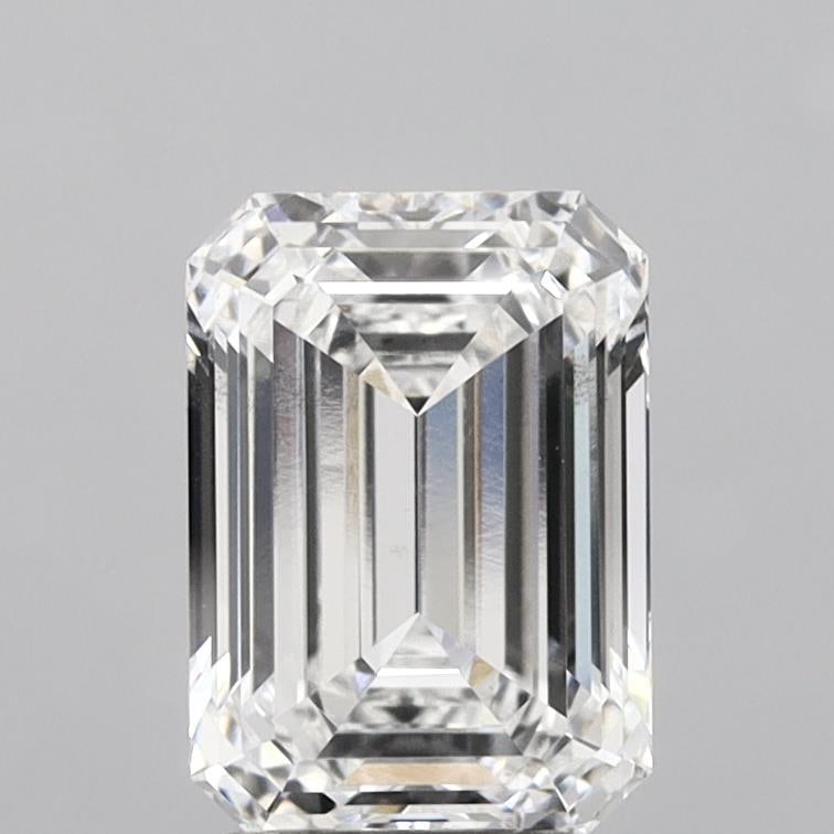 Loose Diamond - EMERALD 2.58ct D VS2: Loose Diamond - EMERALD 2.58ct D VS2 Source: This is a real non-mined Diamond that has been grown in a lab Shape: EMERALD Carats: 2.58 Color: D Clarity: VS2 Certification: IGI Condition: Pre-Owned PLE