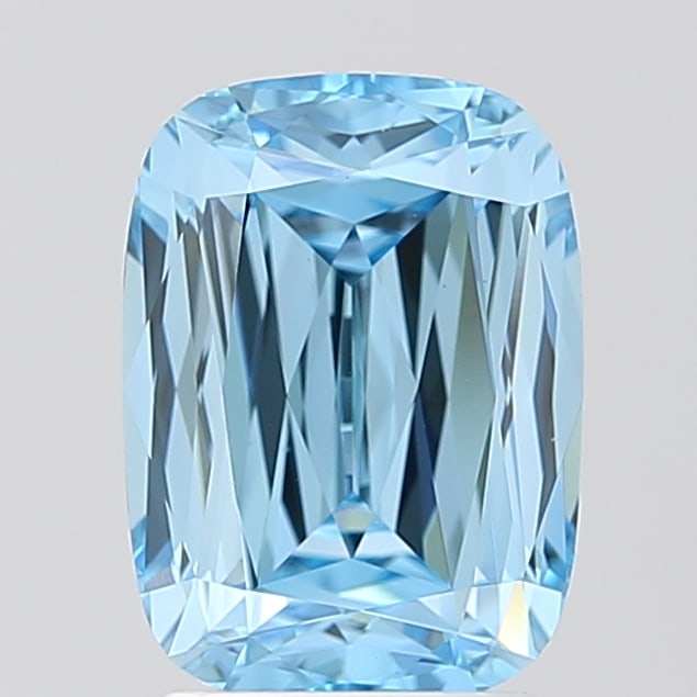 Loose Diamond - ASHOKA 3ct BLUE VS1: Loose Diamond - ASHOKA 3ct BLUE VS1 Source: This is a real non-mined Diamond that has been grown in a lab Shape: ASHOKA Carats: 3 Color: BLUE Clarity: VS1 Certification: IGI Condition: Pre-Owned PLEAS