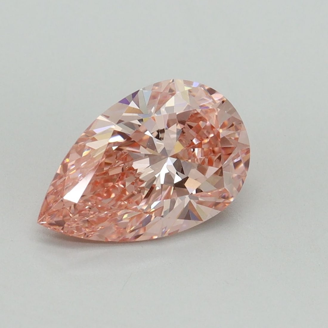 Loose Diamond - PEAR 1.78ct Fancy Vivid Pink VS1: Loose Diamond - PEAR 1.78ct Fancy Vivid Pink VS1 Source: This is a real non-mined Diamond that has been grown in a lab Shape: PEAR Carats: 1.78 Color: Fancy Vivid Pink Certification: IGI Video: