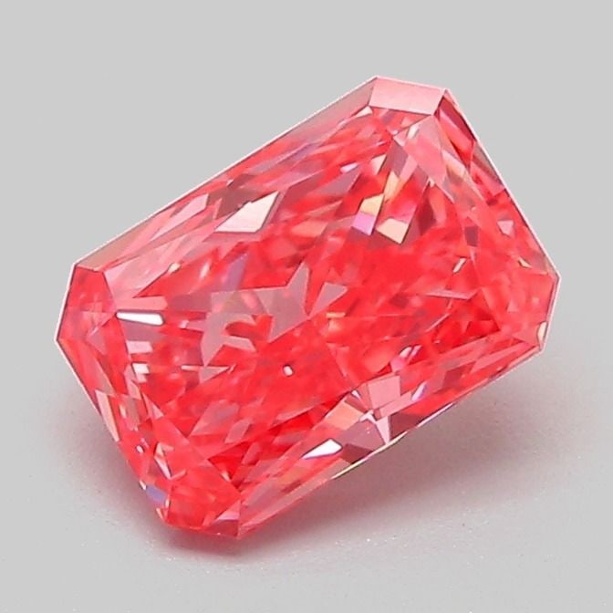 Loose Diamond - RADIANT 1.12ct Fancy Vivid Pink VS1: Loose Diamond - RADIANT 1.12ct Fancy Vivid Pink VS1 Source: This is a real non-mined Diamond that has been grown in a lab Shape: RADIANT Carats: 1.12 Color: Fancy Vivid Pink Certification: IGI PLEASE 