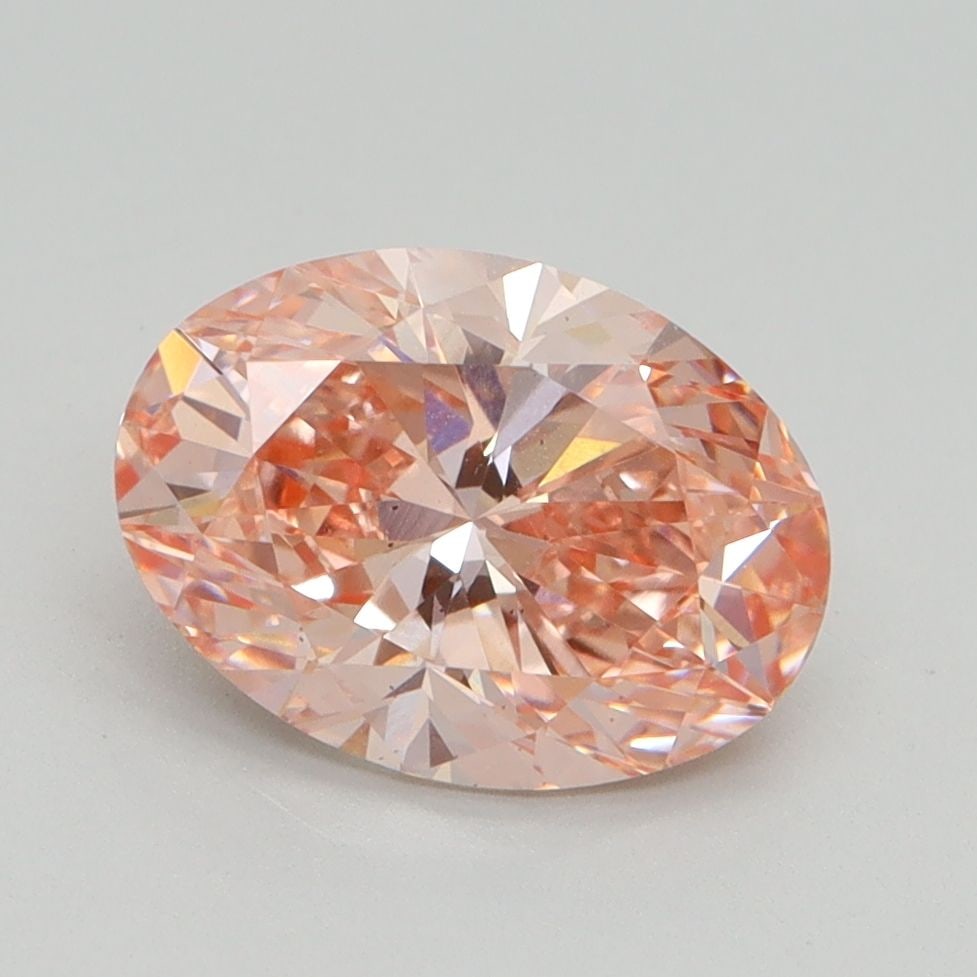 Loose Diamond - OVAL 2.06ct Fancy Vivid Pink VS2: Loose Diamond - OVAL 2.06ct Fancy Vivid Pink VS2 Source: This is a real non-mined Diamond that has been grown in a lab Shape: OVAL Carats: 2.06 Color: Fancy Vivid Pink Certification: IGI Video: