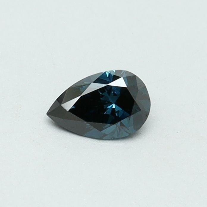 Loose Diamond - PEAR 0.18ct Fancy Deep Blue SI1: Loose Diamond - PEAR 0.18ct Fancy Deep Blue SI1 Source: This is a real non-mined Diamond that has been grown in a lab Shape: PEAR Carats: 0.18 Color: Fancy Deep Blue Certification: IGI Video: