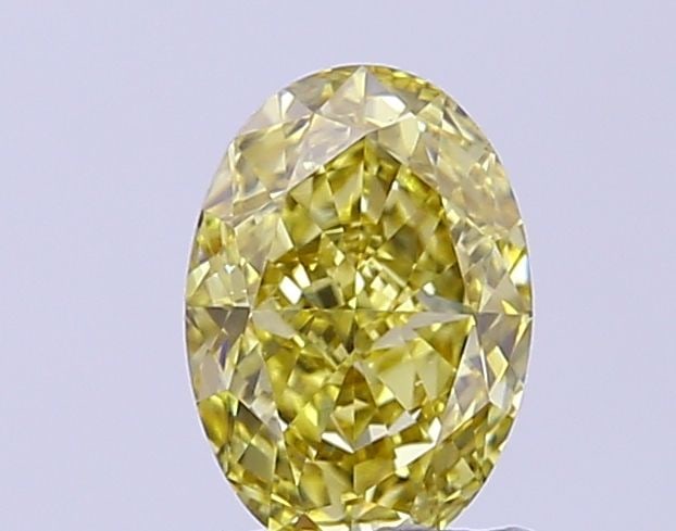Loose Diamond - OVAL 1.58ct Fancy Intense Yellow VVS2: Loose Diamond - OVAL 1.58ct Fancy Intense Yellow VVS2 Source: This is a real non-mined Diamond that has been grown in a lab Shape: OVAL Carats: 1.58 Color: Fancy Intense Yellow Certification: IGI Vide