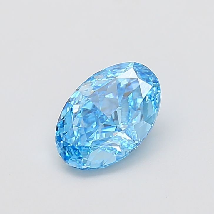 Loose Diamond - OVAL 1.55ct Fancy Vivid Blue VVS2: Loose Diamond - OVAL 1.55ct Fancy Vivid Blue VVS2 Source: This is a real non-mined Diamond that has been grown in a lab Shape: OVAL Carats: 1.55 Color: Fancy Vivid Blue Certification: IGI Video: