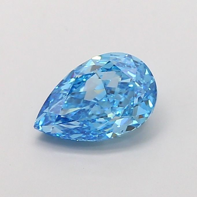 Loose Diamond - PEAR 1.81ct Fancy Vivid Blue VS1: Loose Diamond - PEAR 1.81ct Fancy Vivid Blue VS1 Source: This is a real non-mined Diamond that has been grown in a lab Shape: PEAR Carats: 1.81 Color: Fancy Vivid Blue Certification: IGI Video: