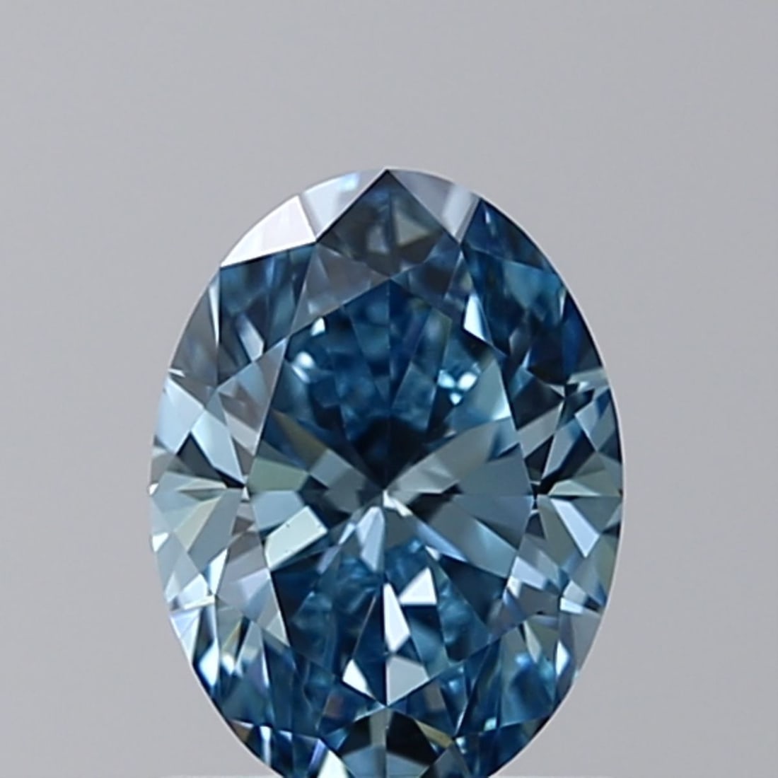 Loose Diamond - OVAL 0.9ct Fancy Intense Blue VS1: Loose Diamond - OVAL 0.9ct Fancy Intense Blue VS1 Source: This is a real non-mined Diamond that has been grown in a lab Shape: OVAL Carats: 0.9 Color: Fancy Intense Blue Certification: IGI Video:
