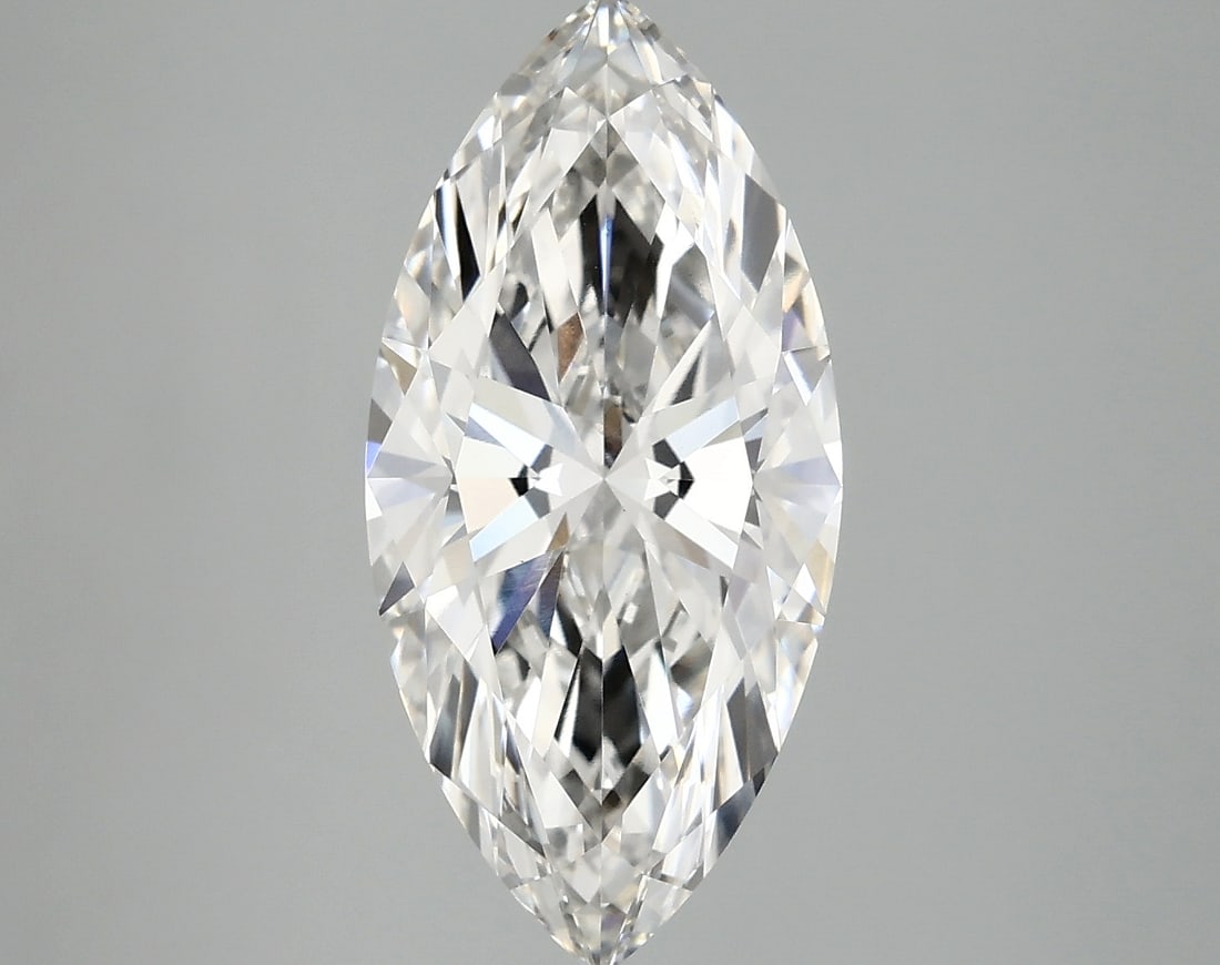 Loose Diamond - MARQUISE 3.42ct F VVS2: Loose Diamond - MARQUISE 3.42ct F VVS2 Source: This is a real non-mined Diamond that has been grown in a lab Shape: MARQUISE Carats: 3.42 Color: F Clarity: VVS2 Certification: IGI Condition: Pre-Owned
