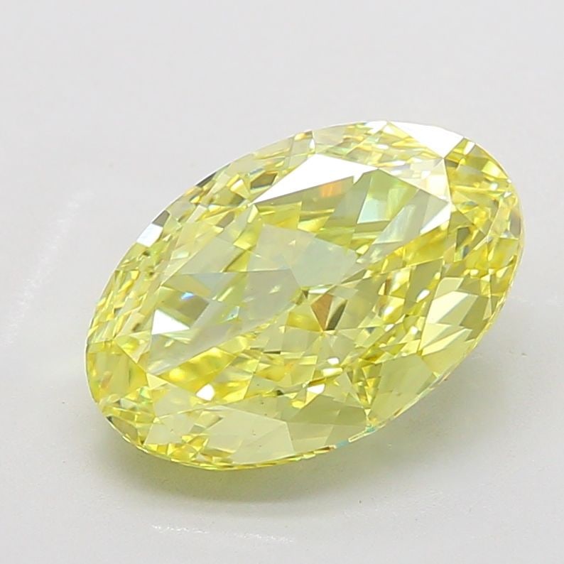 Loose Diamond - OVAL 7.02ct Fancy Intense Yellow VS1: Loose Diamond - OVAL 7.02ct Fancy Intense Yellow VS1 Source: This is a real non-mined Diamond that has been grown in a lab Shape: OVAL Carats: 7.02 Color: Fancy Intense Yellow Certification: IGI Video