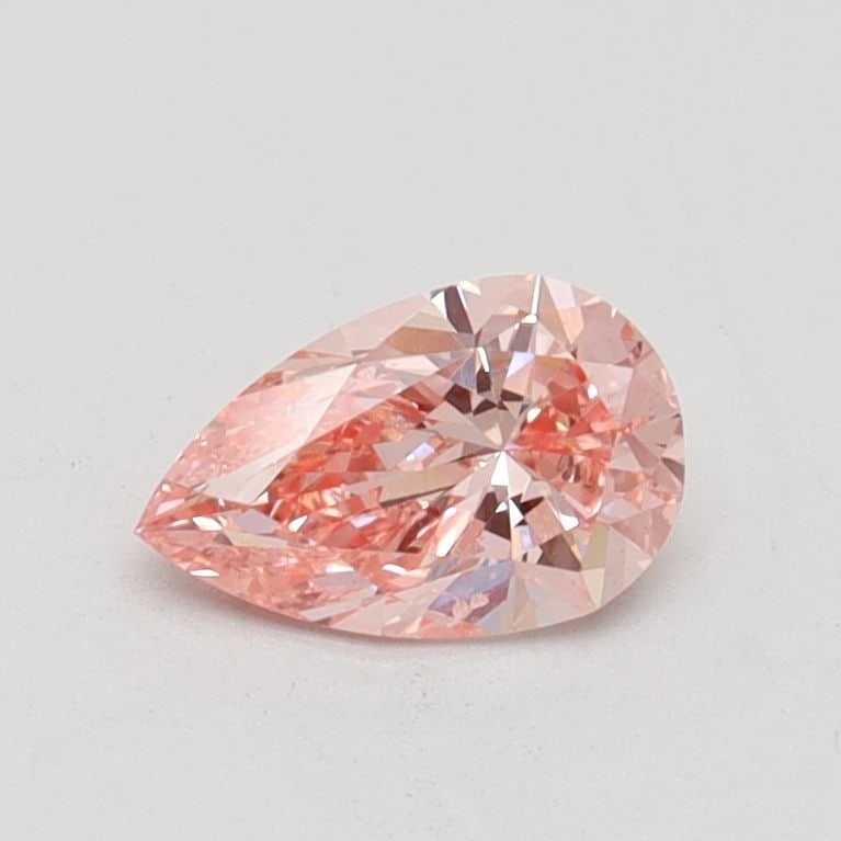 Loose Diamond - PEAR 0.53ct Fancy Intense Pink SI1: Loose Diamond - PEAR 0.53ct Fancy Intense Pink SI1 Source: This is a real non-mined Diamond that has been grown in a lab Shape: PEAR Carats: 0.53 Color: Fancy Intense Pink Certification: IGI Video: