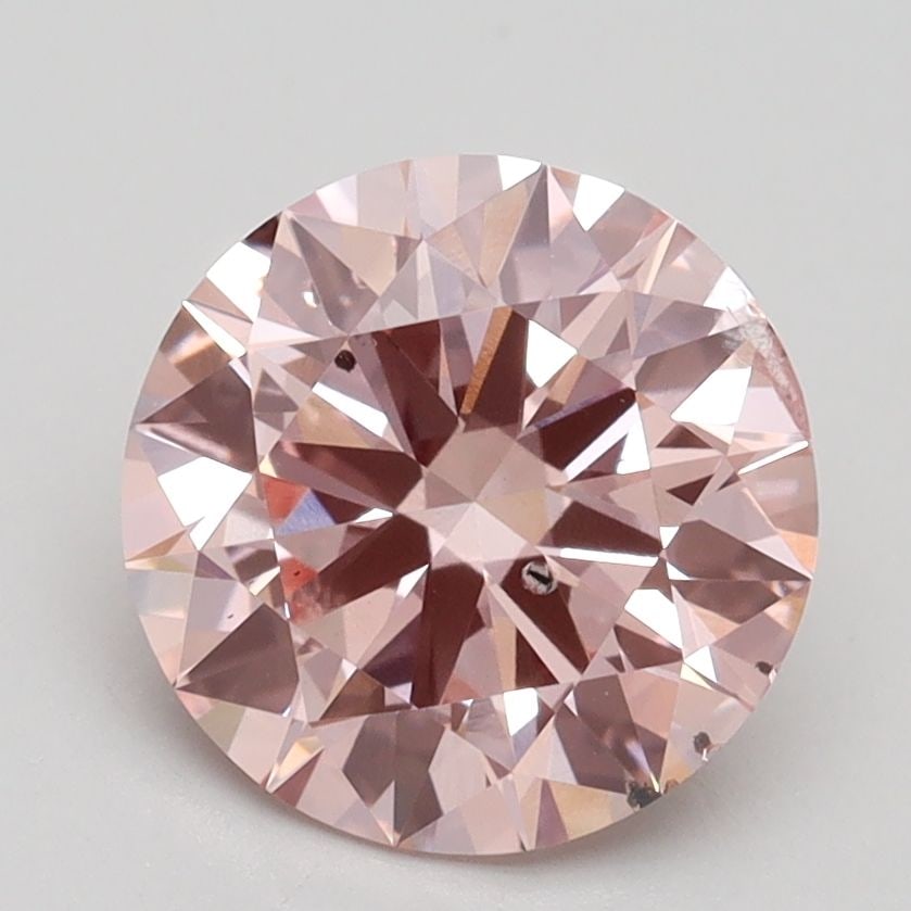 Ideal Loose Diamond - ROUND 2.25ct Fancy Intense Pink SI2: Ideal Loose Diamond - ROUND 2.25ct Fancy Intense Pink SI2 Source: This is a real non-mined Diamond that has been grown in a lab Shape: ROUND Carats: 2.25 Color: Fancy Intense Pink Certification: IGI V