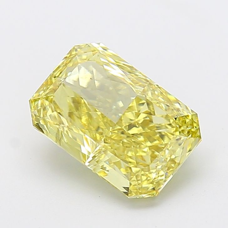 Loose Diamond - RADIANT 3.72ct Fancy Intense Yellow VS2: Loose Diamond - RADIANT 3.72ct Fancy Intense Yellow VS2 Source: This is a real non-mined Diamond that has been grown in a lab Shape: RADIANT Carats: 3.72 Color: Fancy Intense Yellow Certification: IGI