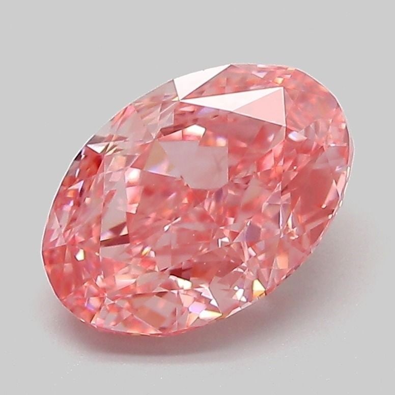 Loose Diamond - OVAL 2.08ct Fancy Vivid Pink VVS1: Loose Diamond - OVAL 2.08ct Fancy Vivid Pink VVS1 Source: This is a real non-mined Diamond that has been grown in a lab Shape: OVAL Carats: 2.08 Color: Fancy Vivid Pink Certification: IGI Video: