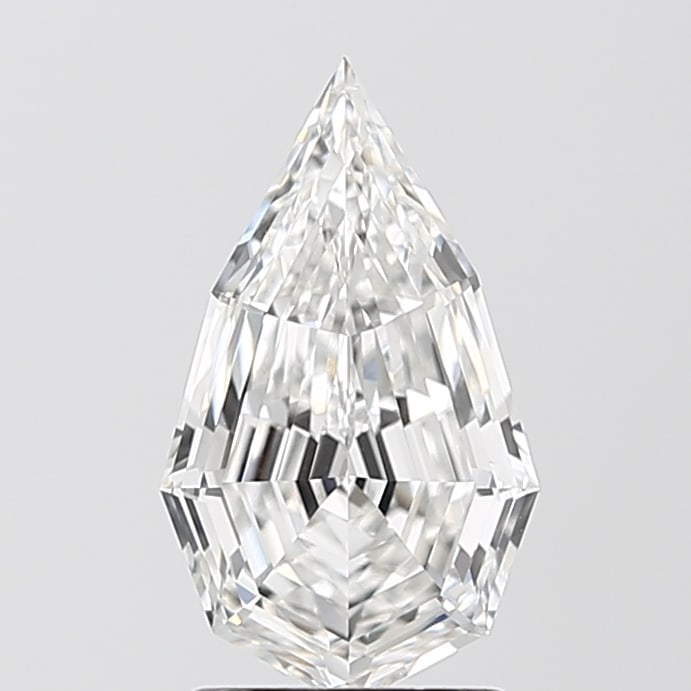 Loose Diamond - PEAR STEP 1.57ct E VVS2: Loose Diamond - PEAR STEP 1.57ct E VVS2 Source: This is a real non-mined Diamond that has been grown in a lab Shape: PEAR STEP Carats: 1.57 Color: E Clarity: VVS2 Certification: IGI Condition: Pre-Own