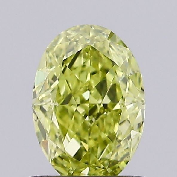 Loose Diamond - OVAL 0.61ct Fancy Intense Yellow VS1: Loose Diamond - OVAL 0.61ct Fancy Intense Yellow VS1 Source: This is a real non-mined Diamond that has been grown in a lab Shape: OVAL Carats: 0.61 Color: Fancy Intense Yellow Certification: IGI Video
