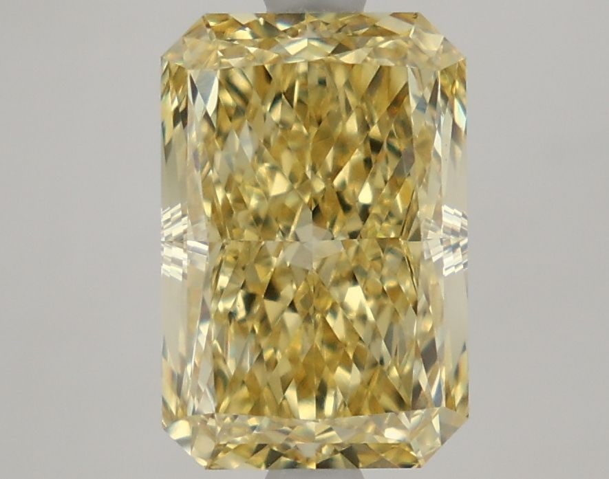 Loose Diamond - RADIANT 3.54ct Fancy Intense Yellow VS1: Loose Diamond - RADIANT 3.54ct Fancy Intense Yellow VS1 Source: This is a real non-mined Diamond that has been grown in a lab Shape: RADIANT Carats: 3.54 Color: Fancy Intense Yellow Certification: IGI