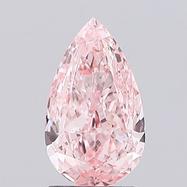 Loose Diamond - PEAR 2.01ct Fancy Vivid Pink VS1: Loose Diamond - PEAR 2.01ct Fancy Vivid Pink VS1 Source: This is a real non-mined Diamond that has been grown in a lab Shape: PEAR Carats: 2.01 Color: Fancy Vivid Pink Certification: IGI Video: Video