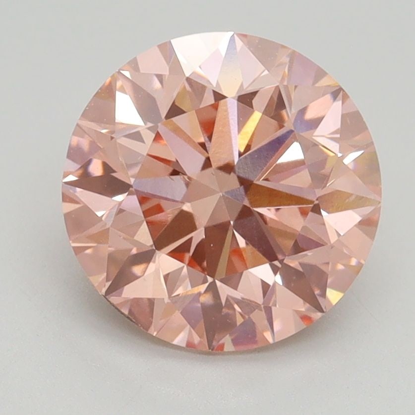 Loose Diamond - ROUND 2.5ct Fancy Intense Pink VS2: Loose Diamond - ROUND 2.5ct Fancy Intense Pink VS2 Source: This is a real non-mined Diamond that has been grown in a lab Shape: ROUND Carats: 2.5 Color: Fancy Intense Pink Certification: IGI Video: