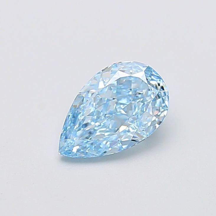 Loose Diamond - PEAR 1.42ct Fancy Vivid Blue VVS2: Loose Diamond - PEAR 1.42ct Fancy Vivid Blue VVS2 Source: This is a real non-mined Diamond that has been grown in a lab Shape: PEAR Carats: 1.42 Color: Fancy Vivid Blue Certification: IGI Video: