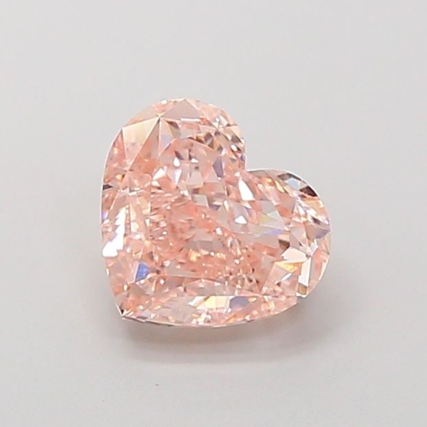 Loose Diamond - HEART 2.52ct Fancy Pink VS1: Loose Diamond - HEART 2.52ct Fancy Pink VS1 Source: This is a real non-mined Diamond that has been grown in a lab Shape: HEART Carats: 2.52 Color: Fancy Pink Certification: IGI Video: