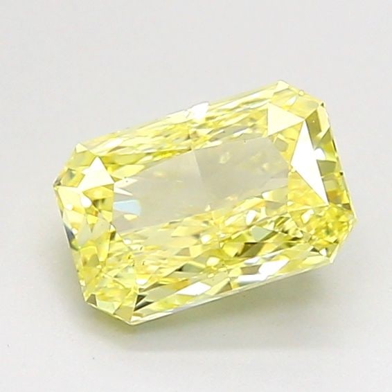 Loose Diamond - RADIANT 0.96ct Fancy Intense Yellow VS1: Loose Diamond - RADIANT 0.96ct Fancy Intense Yellow VS1 Source: This is a real non-mined Diamond that has been grown in a lab Shape: RADIANT Carats: 0.96 Color: Fancy Intense Yellow Certification: IGI