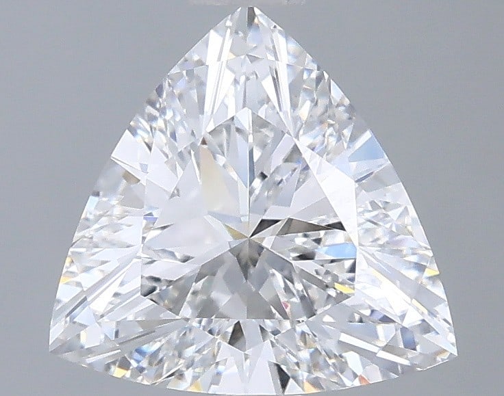 Loose Diamond - TRILLIANT 1.53ct D VVS2: Loose Diamond - TRILLIANT 1.53ct D VVS2 Source: This is a real non-mined Diamond that has been grown in a lab Shape: TRILLIANT Carats: 1.53 Color: D Clarity: VVS2 Certification: IGI Condition: Pre-Own